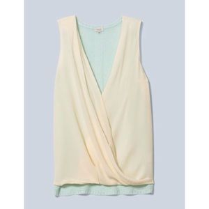 Aritzia Silk top.